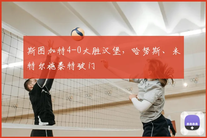 斯图加特4-0大胜汉堡，哈努斯、米特尔施泰特破门